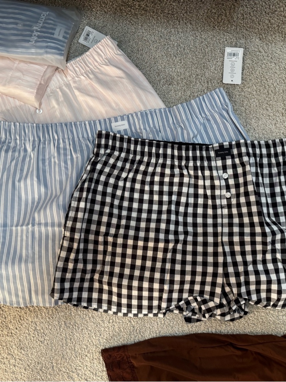 3X Tommy John Women's Woven Boxer Short

3 Pack NWT